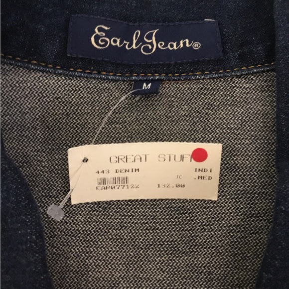 EARL JEAN JACKET NWT SZ MEDIUM ORIG $132 - Picture 5 of 6